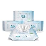 Comfy Life Premium Full Body Cleansing Wet Wipes For Adults - Large Luxury Fresh-feel Rinse-free Fragrance-free Bed Bath Incontinence Hygiene Intimate-care Soft Sheets (4 Pack (320 Wipes)