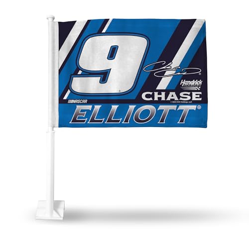 Rico Industries NASCAR Racing Chase Elliott Double Sided Car Flag - 16