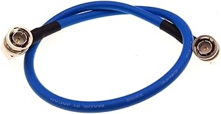 MCCAMSTORE SDI Cable BNC Cable 6G/12G (Canare LV-61S), HD-SDI/ 12G-SDI/4K/8K, Coaxial SDI Video Cable Precision Video Cable, 75 ohm SDI in/SDI Out (Blue,8 Meters)