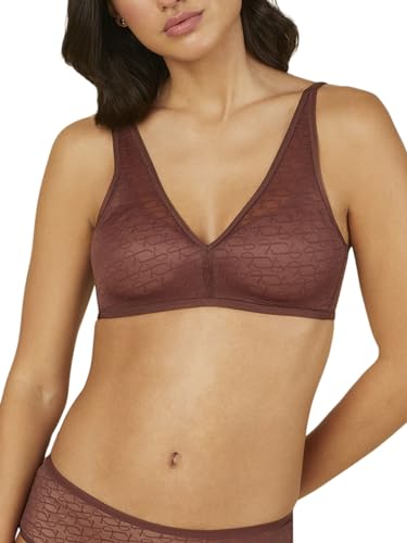 Triumph Mujer Signature Sheer P Ex, Bra, Decadent Chocolate, 90C