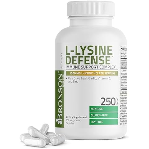 Bronson L-Lysine Defense Immune Support Complex Cover