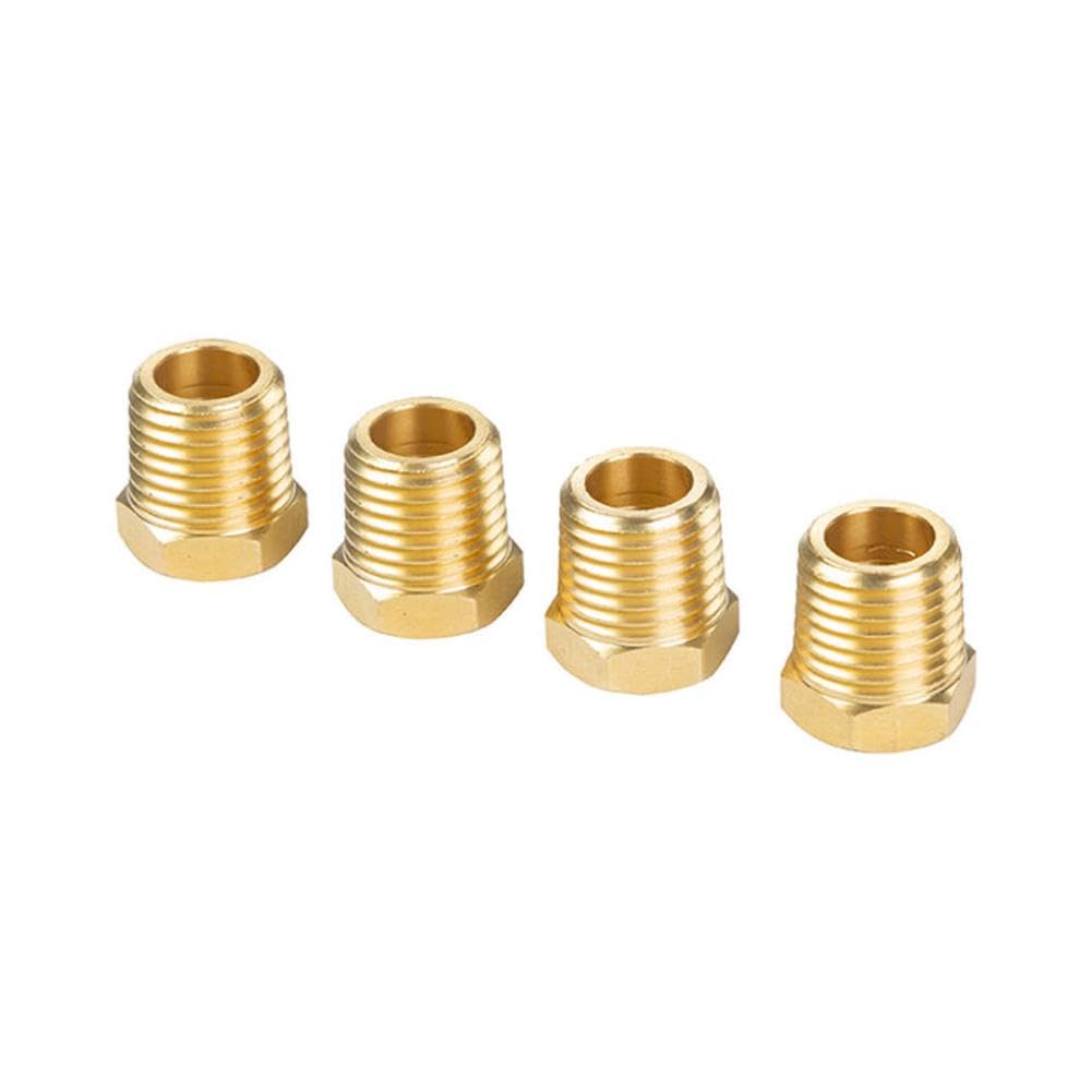 Distributore adattatore per auto per sensore pressione olio e temperatura olio 1/8 pollici-27 NPT 1/4 pollici-18 NPT