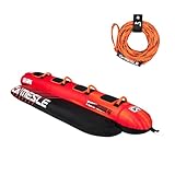 Mesle Banana Boat Hinchable Torpedo 2-4 Personas, Barco a Motor