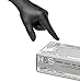 Produktbild ISC Hygiene & Safety 100 Nitrilhandschuhe Gr. M/8, schwarz, Einweghandschuhe, Einmalhandschuhe