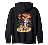 Funny Skeleton Just Waiting Scary Season Gift Idea