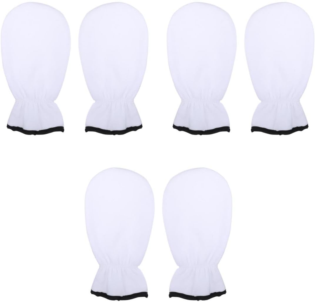 3pairs Hand Masks Moisturizing Glove Fadeless Reusable Easy to Clean Gloves Heat Preservation