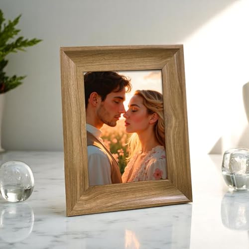 Image of Art Street Decoralicious Natural Cave Table Photo Frame /Wall Hanging for Home, Living Room, Study Room Decor & Office Decor, Beige, Size- 4x6 Inch