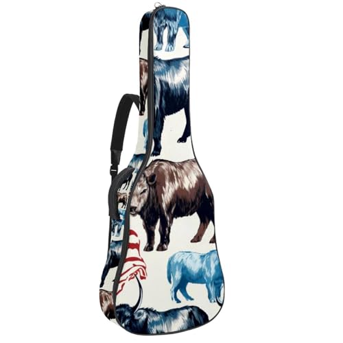 Sac de transport pour guitare acoustique étanche 101,6 cm-106,7 cm