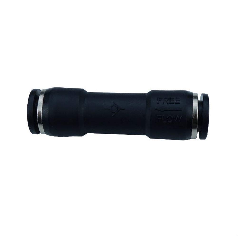Cakadixiy One Color Check Valves 5/16 Inch Od Push Fitting Air Pneumation Inline Valve