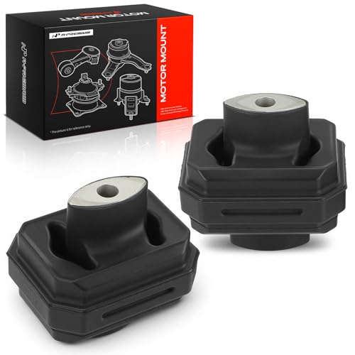 A-Premium 2PCS Front Left and Right Engine Mount Bushing Kit Compatible with Dodge Ram 1500 2006 2007, V8 5.7L Only, Replace# 55366665AB, 55366664AC