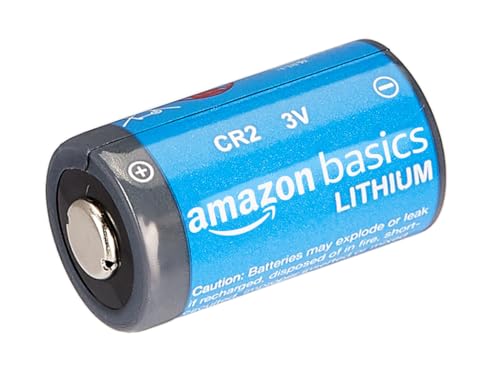Amazon Basics CR2-Lithium-Batterien, 800 mAh, 3 Volt, langanhaltende Leistung, 4 Stück – Ansicht 2