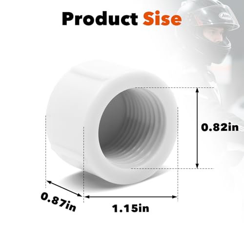 Image of Mapleza 3 Pcs Racing Fuel Jug Hose Caps with 1 Hose Bender & 3 Vent Caps | Heavy-duty dust-proof replacement kit, fits VP Racing, EGS and Scribner 5.5 gallon fuel jugs