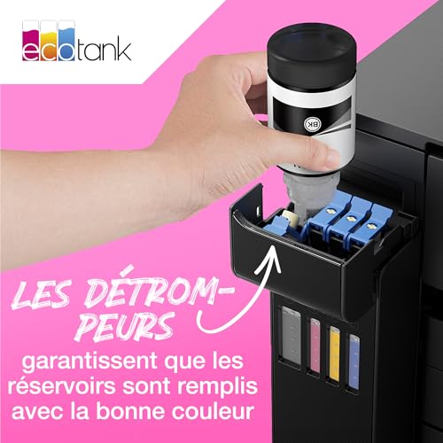 Epson Jaune 113 EcoTank Jaune pigmenté, Bouteilles d'encre d'origine, ET-5150 ET-5170 ET-5800 ET-5850 ET-5880 ET-16600 ET-16650