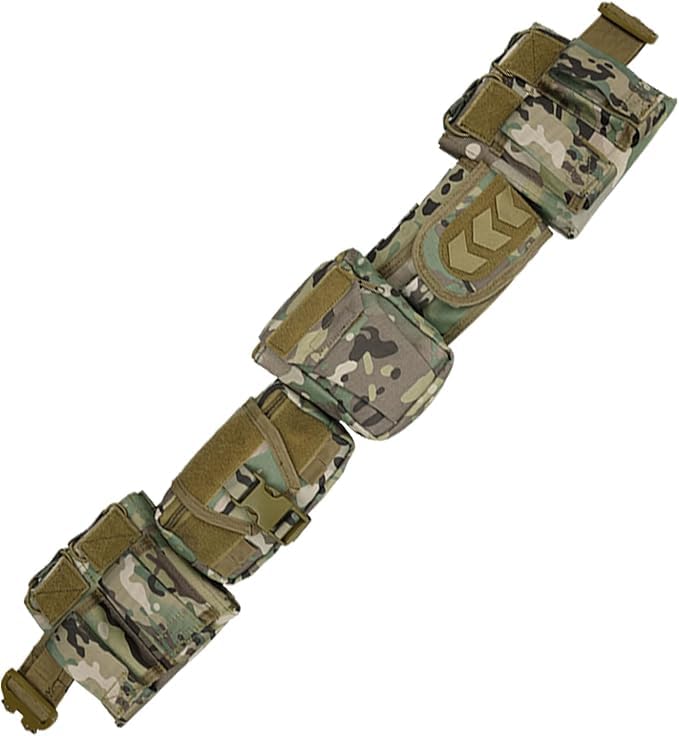 Taktyczny pasek bojowy Quick Release Heavy Duty Rigger Belt dla mężczyzn, 1,75 cala, idealny do airsoftu i aktywności na świeżym powietrzu