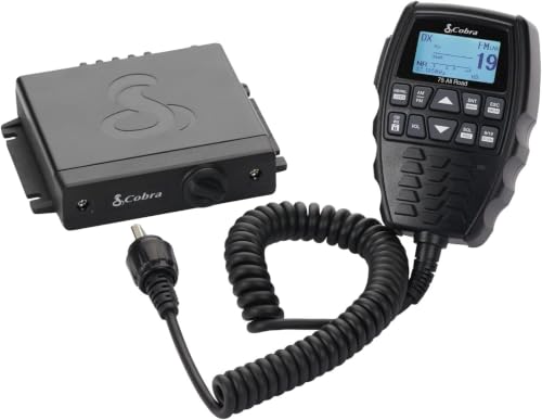 Image of Cobra 75 All Road Wireless CB Radio-Dual-Mode AM /FM,Full 40 Channels,Bluetooth Connectivity,Digital Noise Cancellation,Waterproof,Instant Channel 9,4-Watt Output,Easy to Operate,Black (Pack of 6)