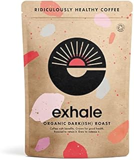 Organic Chemical-Free Ground Coffee. Single Origin and 100% Arabica Beans. For Cafetiere, Filter or AeroPress (Dark Roast)