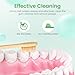 Daletu Bamboo Toothbrushes Soft Bristles 10 Pack, Biodegradable BPA Free Soft Bristles Toothbrushes for Adult, Eco-Friendly, Natural Wooden Organic Toothbrush