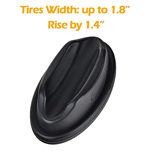 Thinvik Bike Front Wheel Riser Block, Bicycle Stabilize Stand Accessories For Indoor Road Bike Mountain Bike Riding Trainer Exercise Tire Holder #TOP2