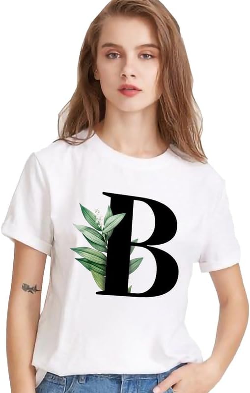 VLAM Regular Fit Graphic Print A B C D E F G H I J K L M N O P Q R S T U V W X Y Z A to Z AlphabetTshirt for Men and Women