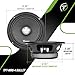 Timpano 1600 Watts Bundle 2X 6.5 Midrange Speakers TPT-MR6-4 Bullet 500 Watts, 4 Ohm + 2X Super Tweeters TPT-ST2 Chrome for Car Audio Systems (2 Speakers, 2 Tweeters)