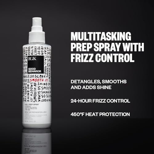 IGK Good Behavior Set de Viaje 4 en 1 Spray Prep + Control Frizz miniatura 5