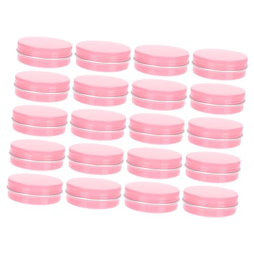BESTYASH 20 Piezas Cajas de Aluminio Vacías Cosméticos y Almacenamiento Contenedores Sellados y Ligero y Organización de Maquillaje