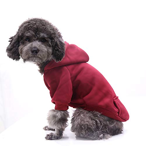 Idepet Pet Dog Hoodies Dog Clothes for Small Dogs Vest Chihuahua Clothes Warm Coat Jacket Autumn Puppy Outfits Cats Dogs… - Image 4
