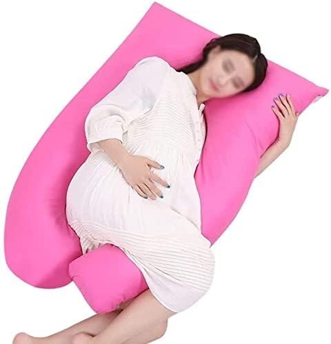 U-Shaped Pregnancy Pillow with Washable Cover – Full Body Support for Back, HIPS, Belly, Ideal for Pregnant Women
