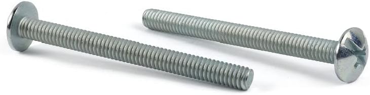 6-32 x 4" Machine Screws/Combo/Truss Head/Steel/Zinc / 1,000 Pc. Carton