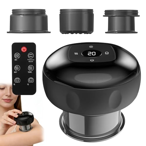 Ventouses électriques infrarouges, thérapie électronique, lumière rouge intelligente, thérapie par ventouses avec 12 vitesses