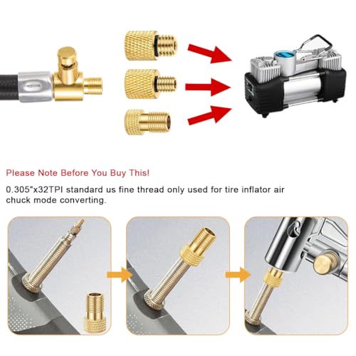 STHIRA Tyre Inflator Hose 19.6 Inch 50cm - Image 7