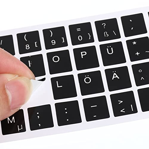 Pegatinas para Teclado Alemán PATIKIL, 2 Unidades miniatura 4
