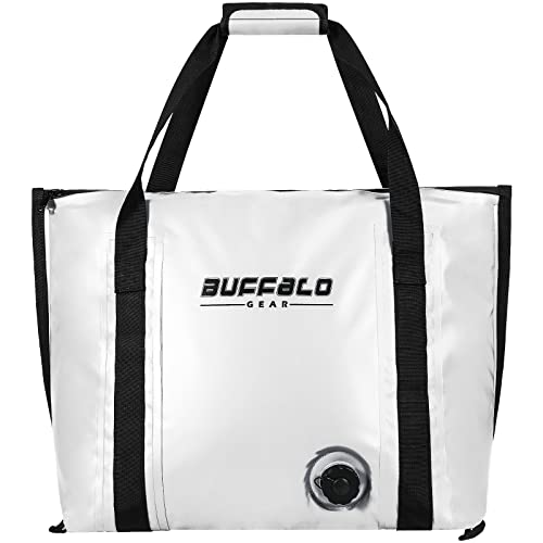Buffalo-Gear-Insulated-Fish-Bag-Cooler-Flat-Bottom-275QT-58QT-Waterproof-Fish-Kill-BagFishing-Bag-Leakproof-Fish-Cooler
