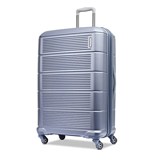 Image of American Tourister Stratum 2.0 Expandable Hardside Luggage with Spinner Wheels, 28 inch SPINNER, Slate Blue