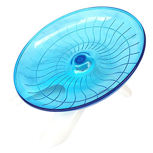 Hamster Flying Saucer Silent Running Exercise Wheel for Gerbil Rat Mouse Hedgehog Small Animals ¼ˆ Random Color