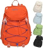 [エムシング] 3WAY リュックサック 20-35L ポーチ付き 取り外し可能 バックパック 登山 ハイキング 防水 タクティカルバッグ メンズ レディース アクティブ仕様 行動派 冒険心 野外活動 トレッキング キャンプ フェス 使用 快適性 目立つ色 動きやすい オレンジ SIX08-OG