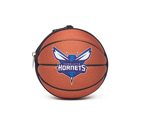Maccabi Art Official Charlotte Hornets Collapsible Insulated Basketball Lunch Bag, 13.4” X 5.75” X 5.75” #TOP5