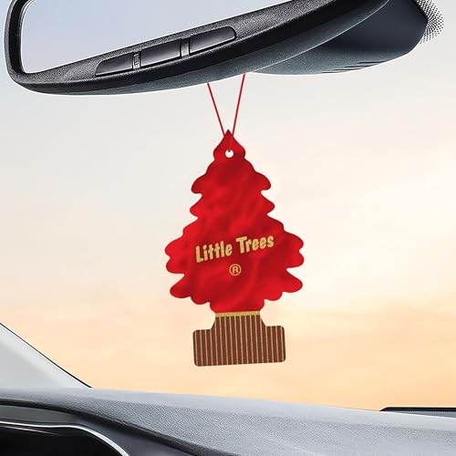 Image of LITTLE TREES Car Air Freshener | Hanging Tree Provides Long Lasting Scent for Auto and Home | Tailored for Him, 24 Air Fresheners