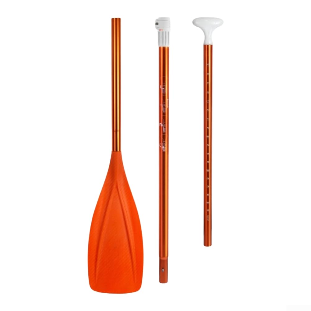 Pagaie pour kayak Aluminium 3 Sections Réglable 160-210cm Pagaie