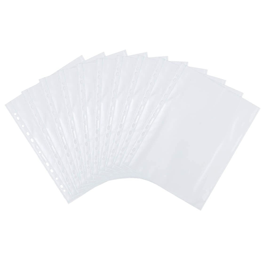 5x HERMA 7589 Fotohüllen Fotosichthüllen weiß 50 Blatt 20x30 cm