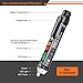 Non-Contact AC Voltage Tester/Voltage Tester Pen with Adjustable Sensitivity, LCD Display, LED Flashlight, Buzzer Alarm, Dual Range 12V-1000V/48V-1000V & Live/Null Wire Judgment - TACKLIFE VT02