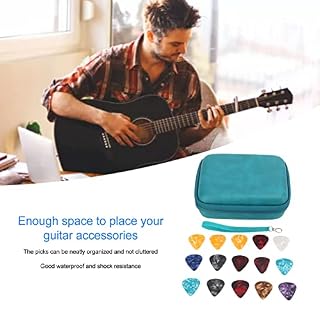 Étui de Support de Médiator pour Guitare, Sac Organisateur D’accessoires de Guitare Boîte de Rangement pour Médiators de… - Les Beatles, Paul McCartney, John Lennon, RIngo Starr, George Harrison Étui de Support de Médiator pour Guitare, Sac Organisateur D'accessoires de Guitare Boîte de Rangement pour Médiators de… – Image 5