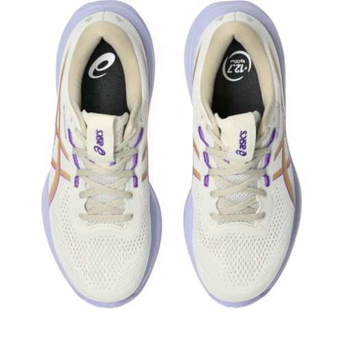 Image of ASICS Women's Gel-Cumulus 28 Running Shoes, 8, Oatmeal /Fresh AIR