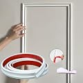 9.8FT×1.6IN Peel and Stick Wall Molding Trim,Flexible Molding Trim Self Adhesive Chair Rail Panel Molding,Crown Molding Peel and Stick Molding Trim for Walls,Door Trim,Mirror Frame Border,Window Frame