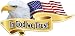ProSticker 906 (One) 3" X 6" American Pride Series "In God We Trust" Bald Eagle Decal Sticker