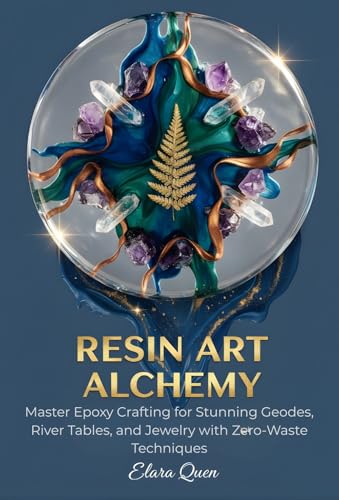 Resin Art Alchemy: Master Epoxy Crafting for Stunning Geodes, River Tables, and Jewelry with Zero-Waste Techniques