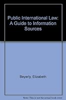 Public International Law: A Guide to Information Sources 0720120829 Book Cover