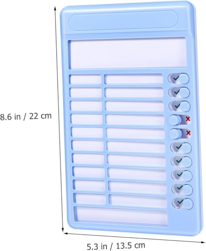ZIVIK Habit Tracker Daily Planner Board Blue - Image 6
