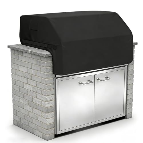 38-Inch Built-In Grill Cover with Straps