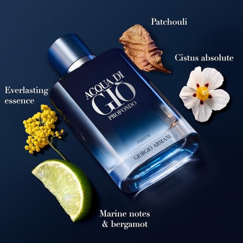 Armani Beauty – Acqua di Giò Profondo – Eau de Parfum – Cologne for Men – Fougère Aromatic & Ambery Men’s Fragrance – Bergamot, Everlasting essence, Cistus & Patchouli Not - 3.3 Fl Oz - Thumbnail 2